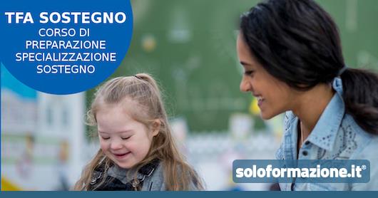 Come prepararsi al test di ammissione Tfa Sostegno: il corso online di Soloformazione.it