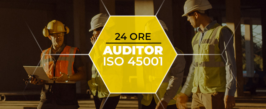 immagine Corso online Auditor/Lead Auditor Sistemi Di Gestione Salute e Sicurezza sul lavoro