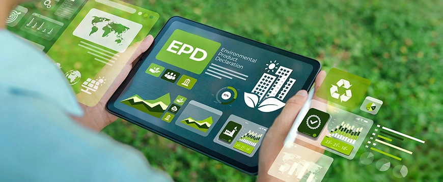 immagine EPD di prodotto - Environmental Product Declaration